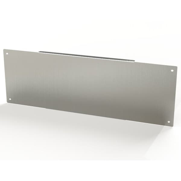 Louvered skirts, 12 in. H x 35-3/4 in. W x 1 in. L, 304 Stainless Steel